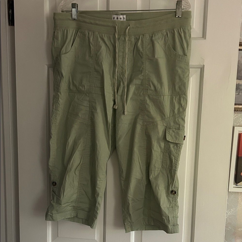 DASH Green Cargo Shorts